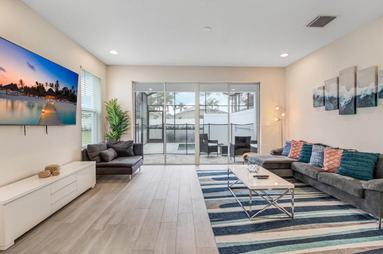 Modern Townhouse Near Disney With Heated Pool Orlando Exterior foto