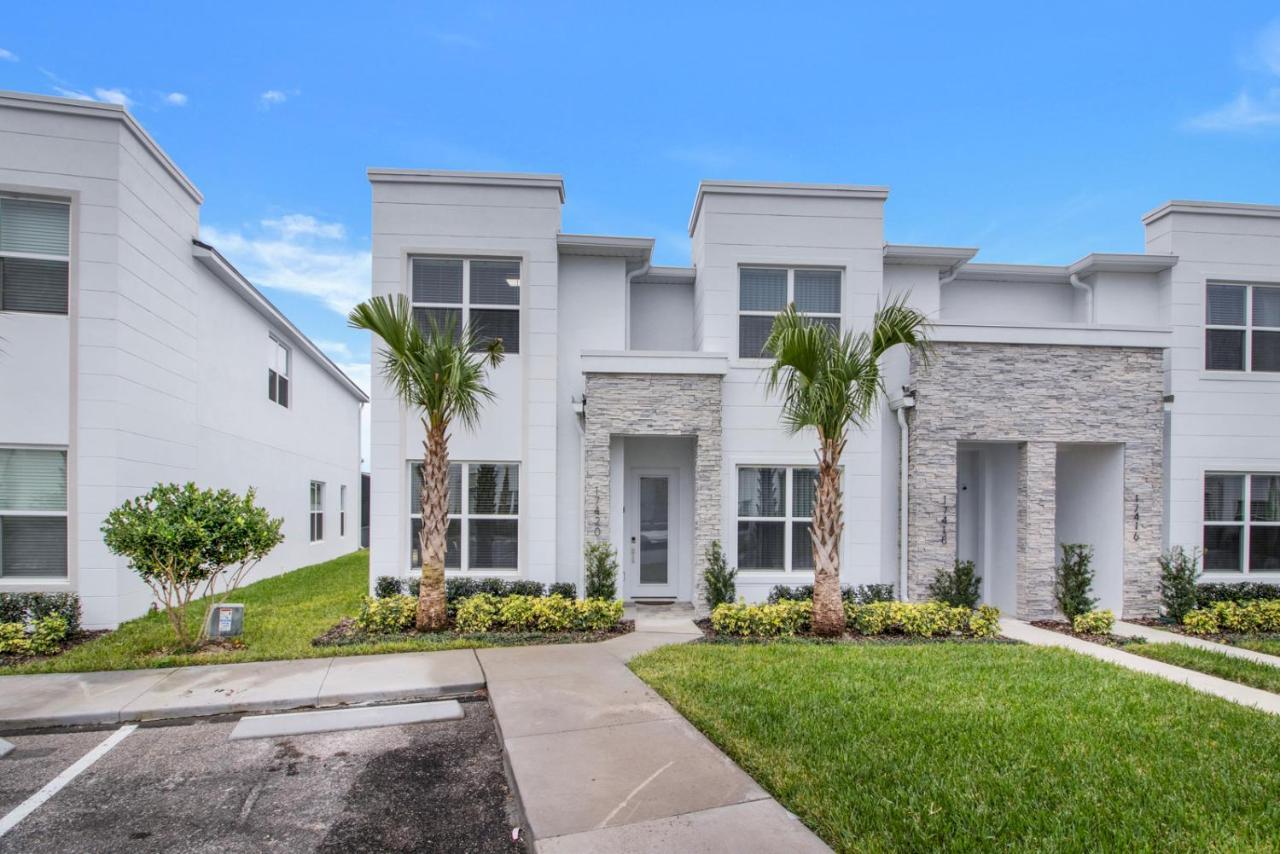 Modern Townhouse Near Disney With Heated Pool Orlando Exterior foto